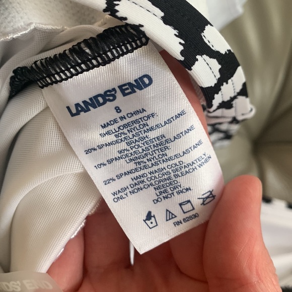 Lands end tankini bathing suit top - Picture 7 of 9